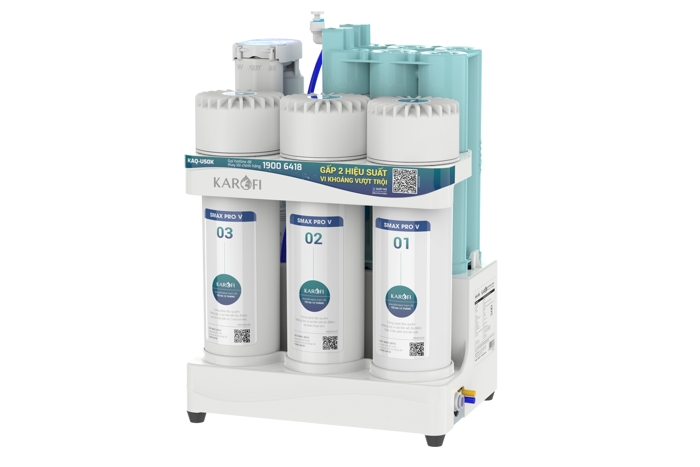 Máy lọc nước RO Karofi KAQ-U50K 10 lõi